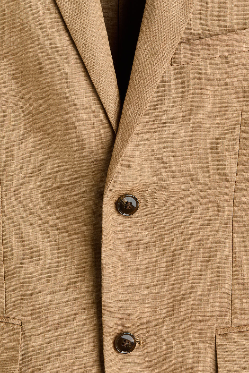 Americana de lino Slim Fit - H&m фото 6