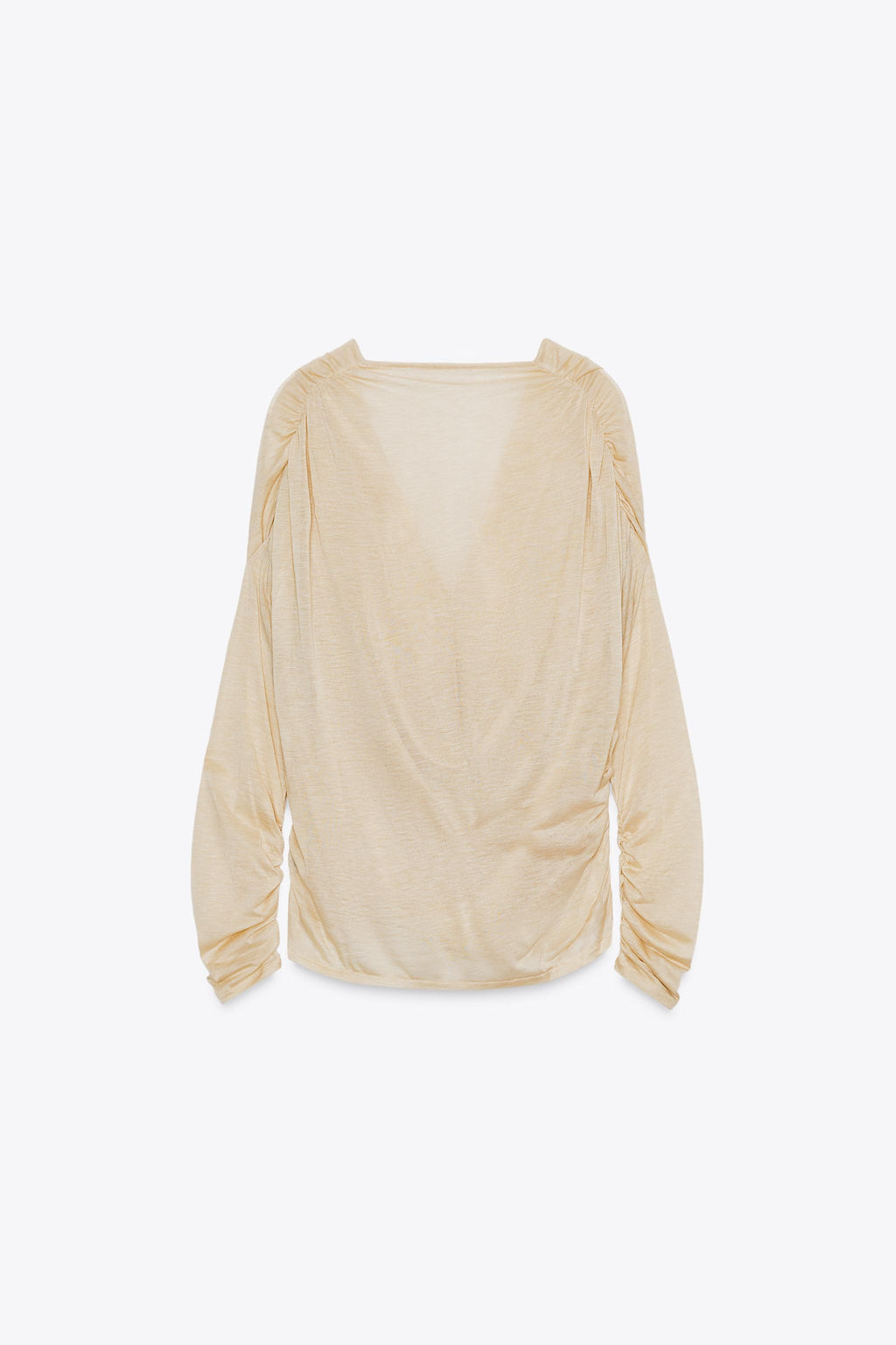 DRAPED TOP - Zara фото 9
