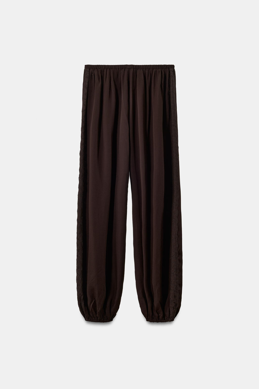100% LYOCELL SAROUEL TROUSERS - Zara фото 5