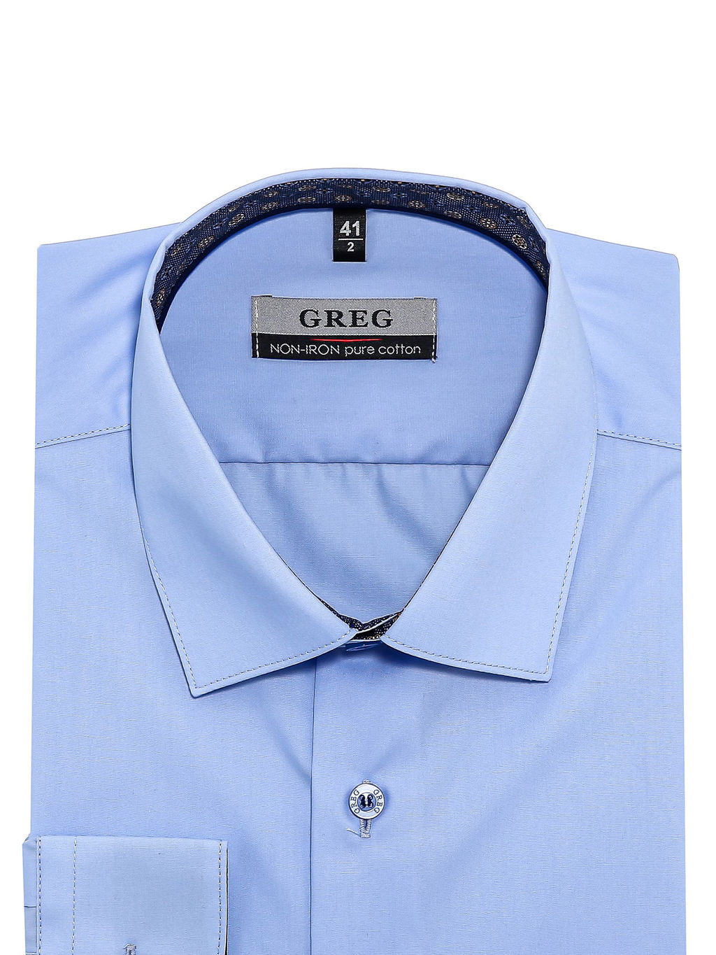 Сорочка мужская длинный рукав GREG 220/111/1099/1p  фото 3