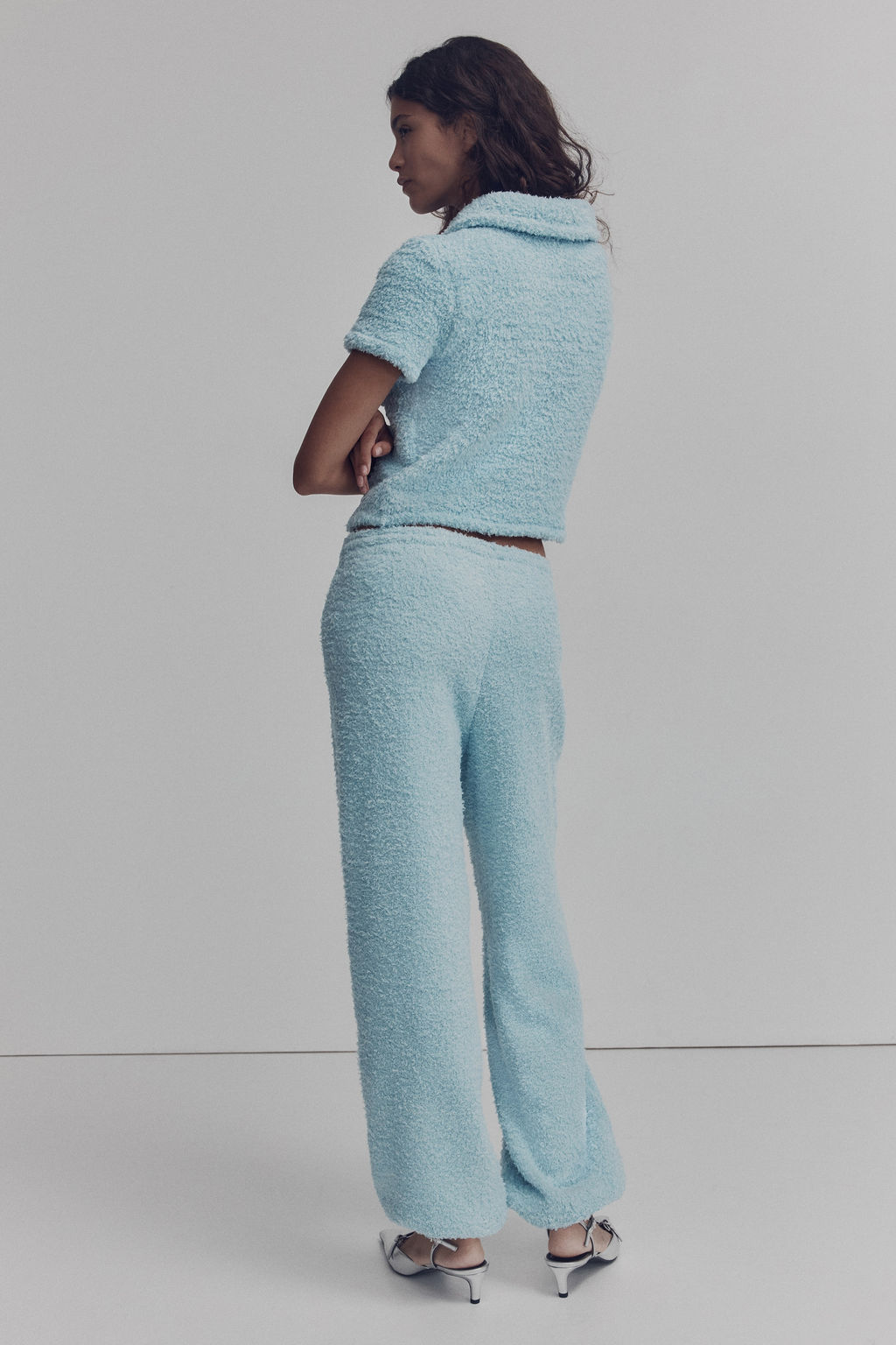 Pantal?n de ch?ndal efecto pelo - H&m фото 4
