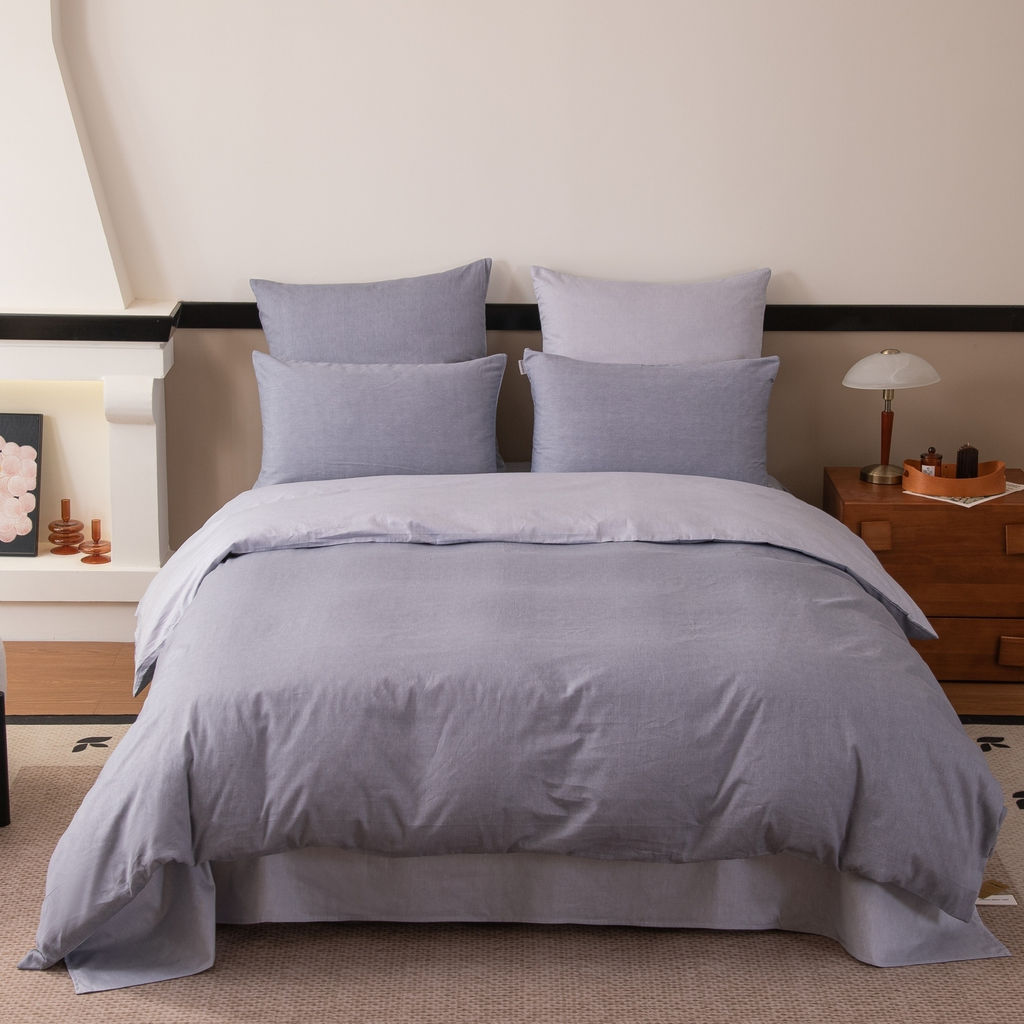 Комплект постельного белья Сатин 100% хлопок C624 1.5 спальный/70-70 2 шт;50-70 2 шт - Ситрейд фото 2