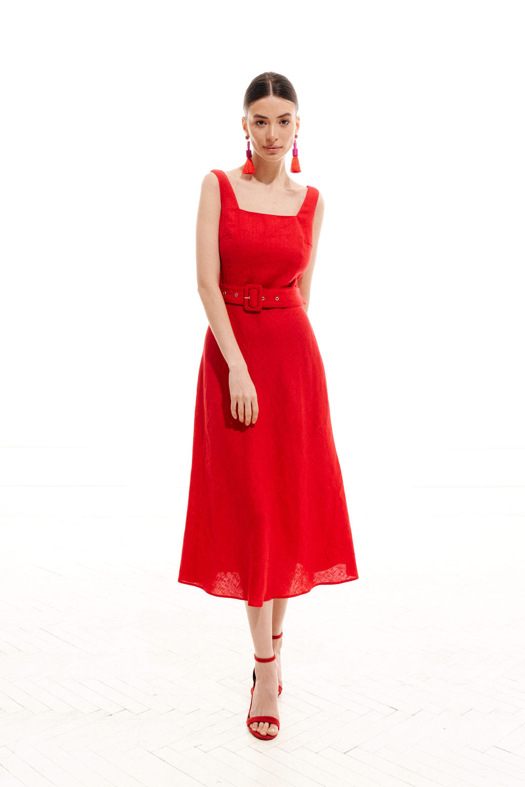 Платье 1995 (Лен - 100%) - Elletto фото 2