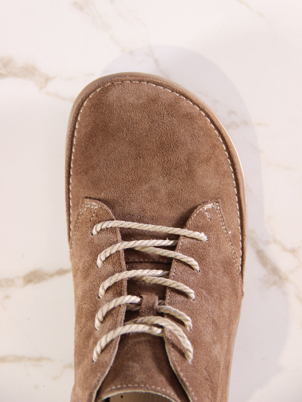 Босоногие ботинки EDART 210.NATAbr.Серо-коричневая замша/