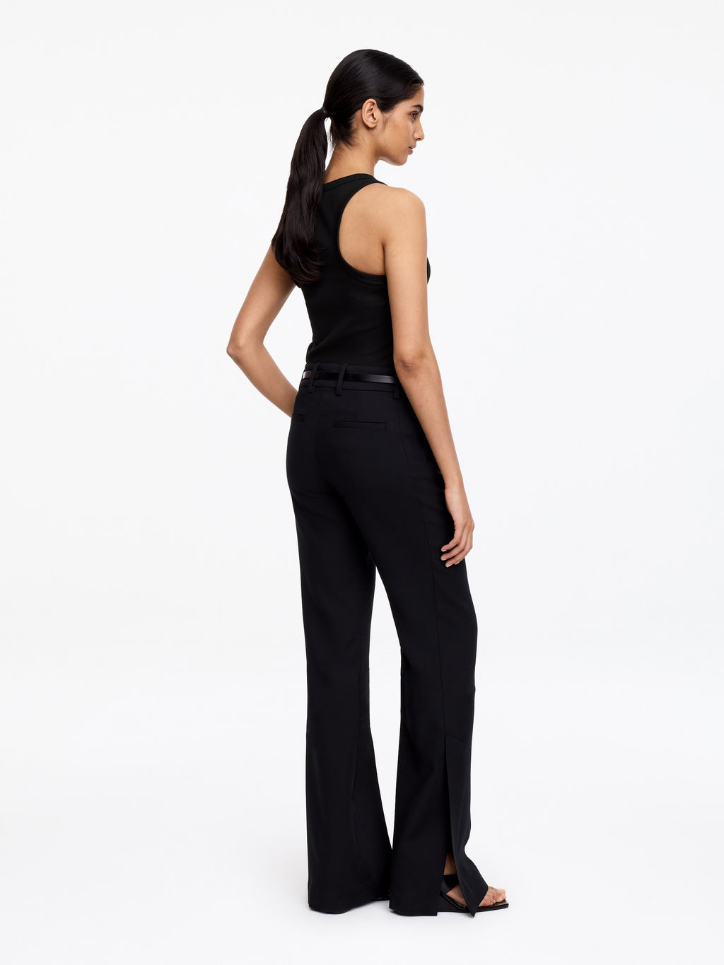 Camiseta sin mangas de canal? con corte racer - H&m фото 5