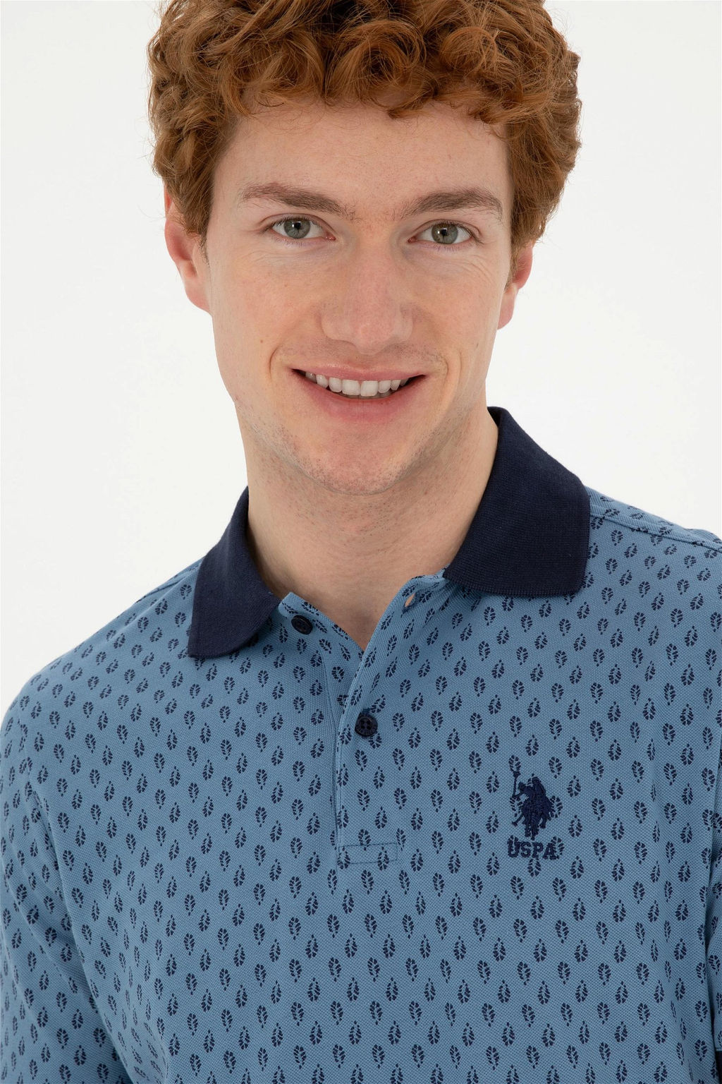 Мужская футболка цвета индиго Неожиданная скидка в корзине - U.s. polo assn фото 2