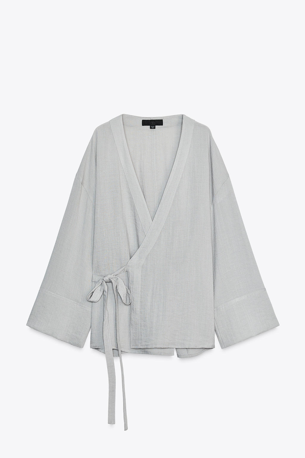SIDE TIE KIMONO - Zara фото 16