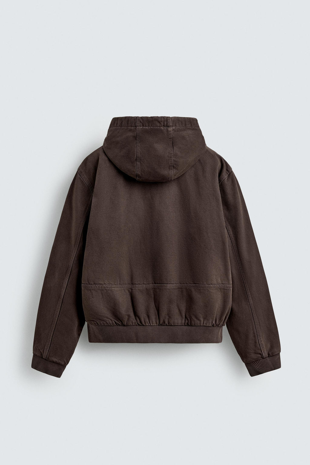 QUILTED HOODED JACKET - Zara фото 9