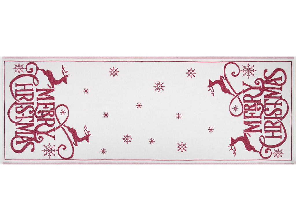 Полотенце х/б 9с23.111ж1 Merry Christmas(ДТЭ бордовый) 50х140см