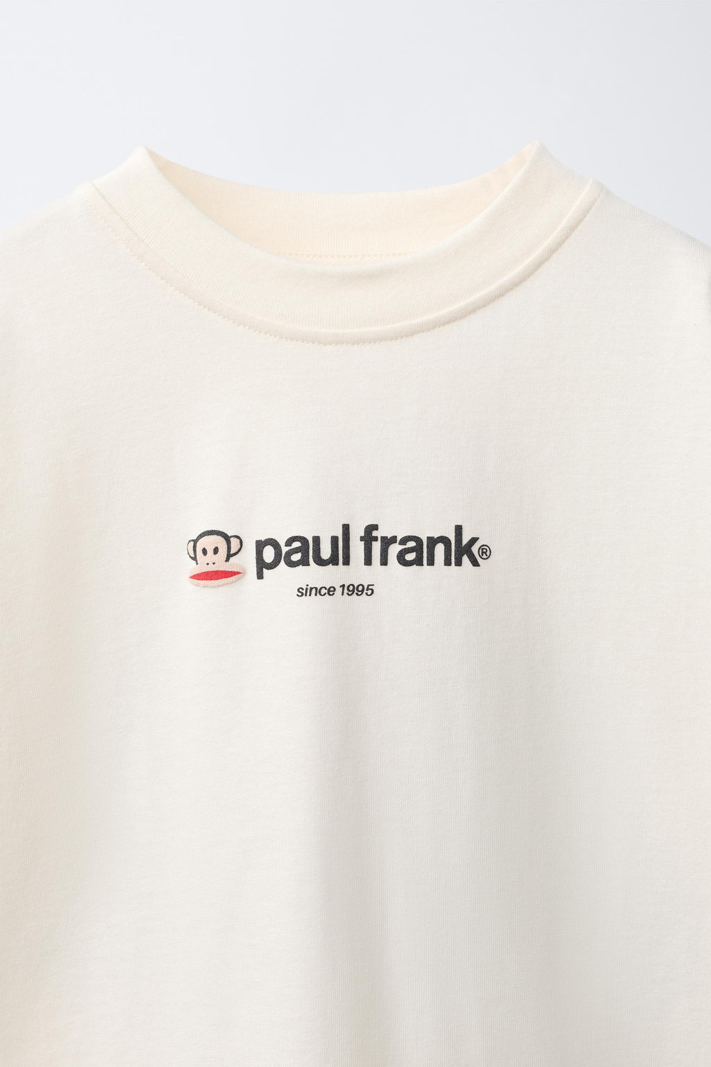 CAMISETA ESTAMPADA PAUL FRANK / Crudo claro - Zara фото 3