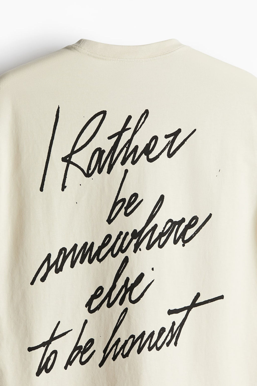 Camiseta con motivo estampado Loose Fit - H&m фото 6