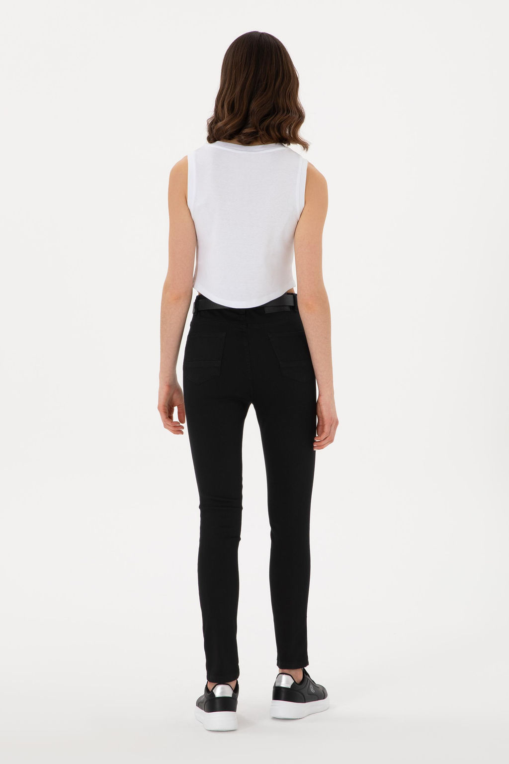 Kad_n Siyah Jean Pantolon Sepette S_rpriz _ndirim - U.s. polo assn фото 4