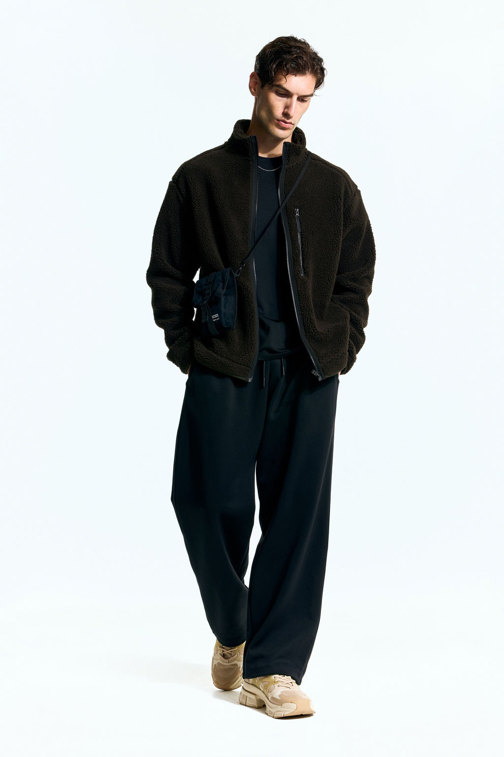 Chaqueta de deporte en borreguito Regular Fit - H&m фото 2