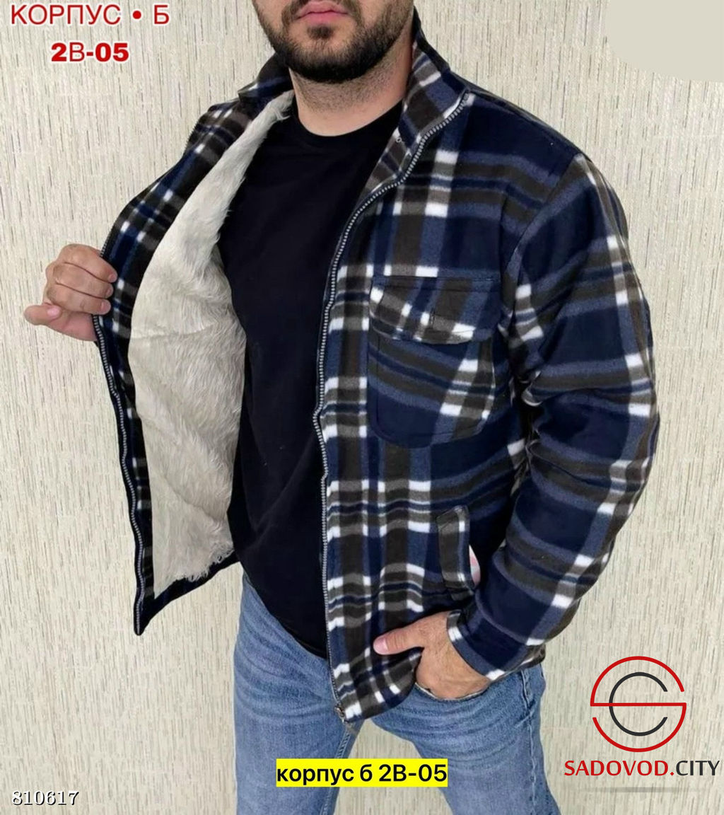 Рубашка мужская с мехом - Bruno фото 4