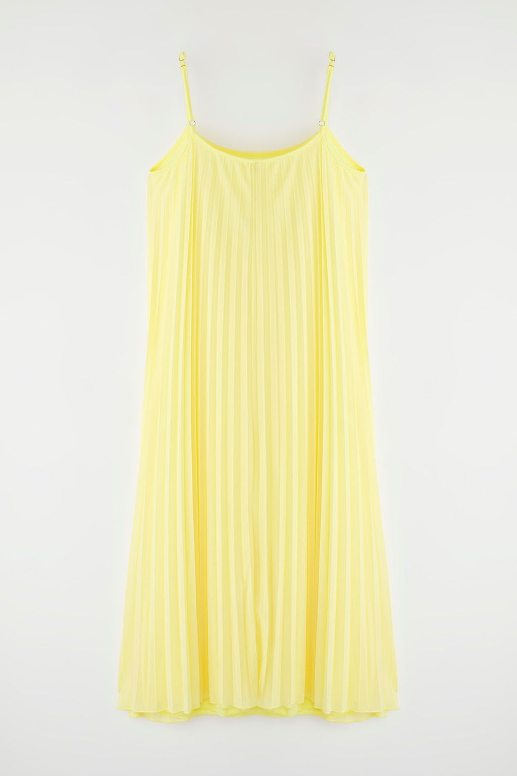 TRENDYOLMILLA Siyah Duz Y?rtmacl? Maxi Piliseli A-line Esnek Orme Elbise TWOSS25EL00170 фото 23