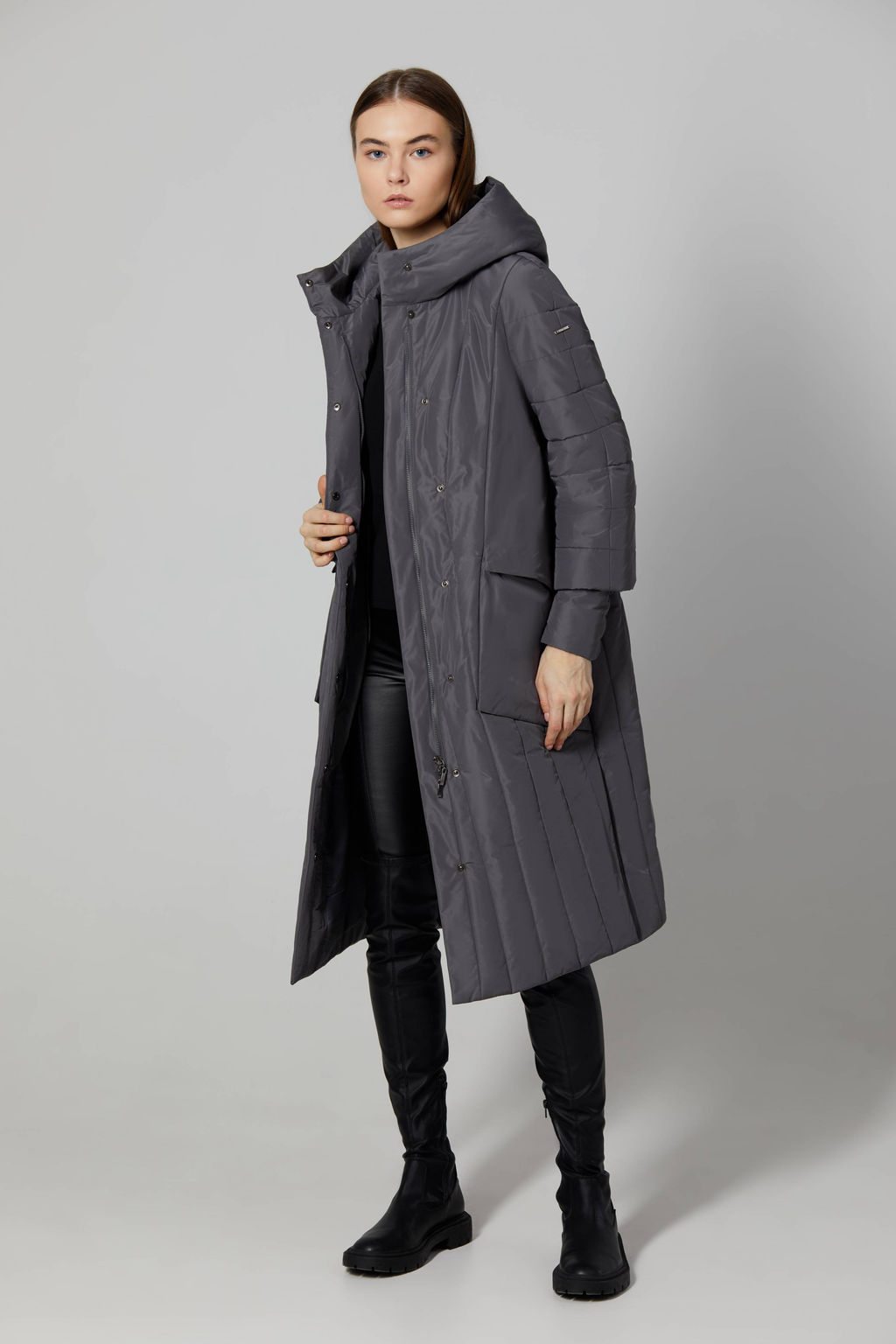 Пальто женское арт. 214W - Ultramarine фото 3