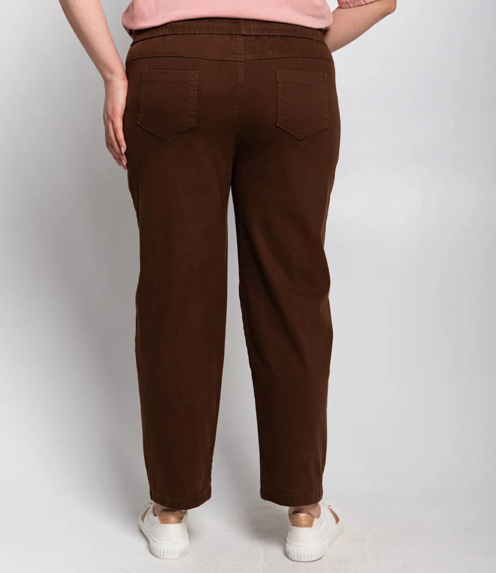 Брюки #КТ2610 (1), шоколадный - Dommod фото 4