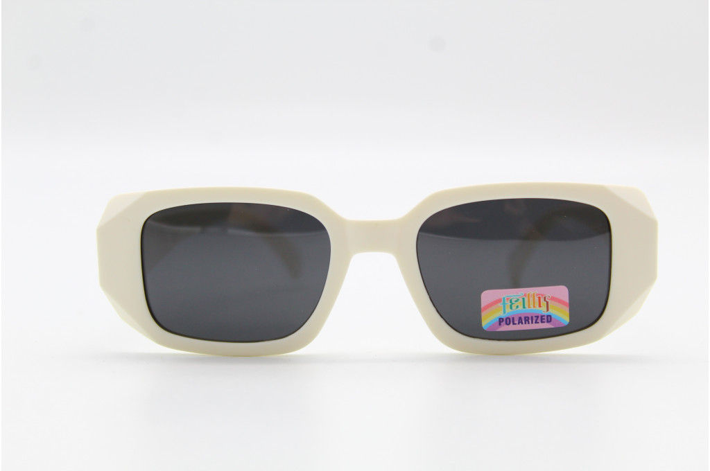Солнцезащитные очки Feillis Polarized (детские) 66648 45-19-135 белые