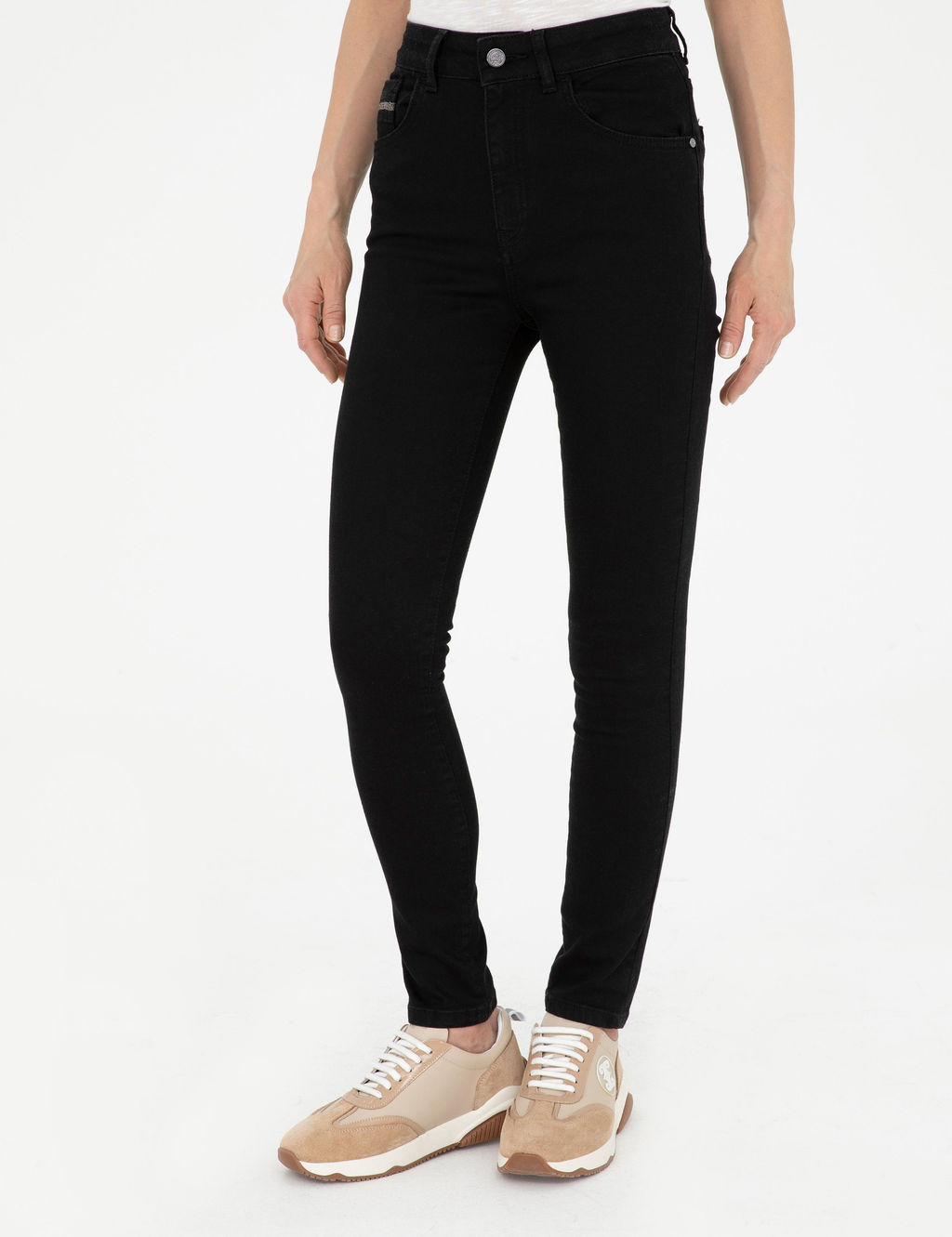 Siyah Skinny Fit Jean Pantolon - Pierre cardin фото 2