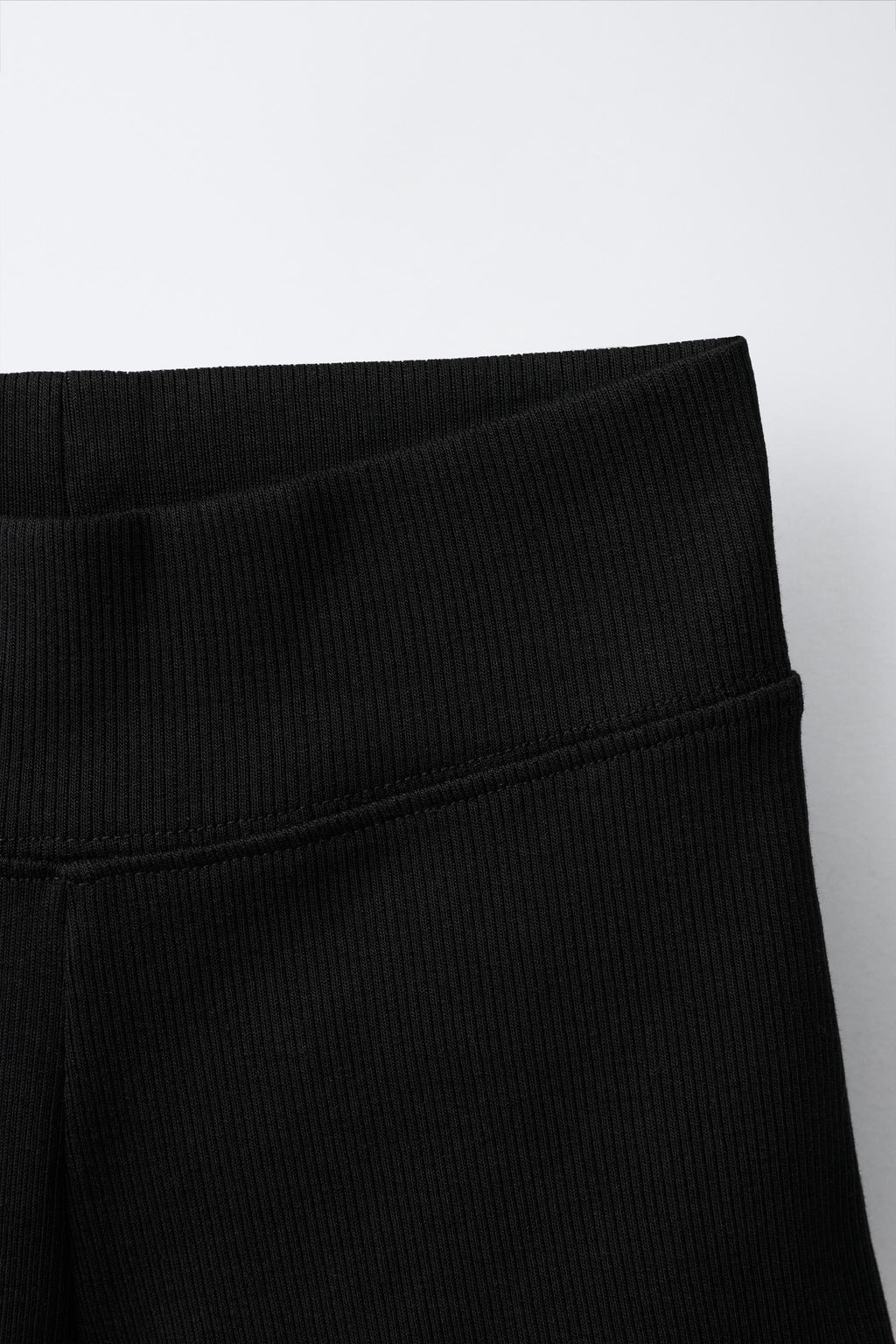 LEGGING CORTO RIB / Negro - Zara фото 3