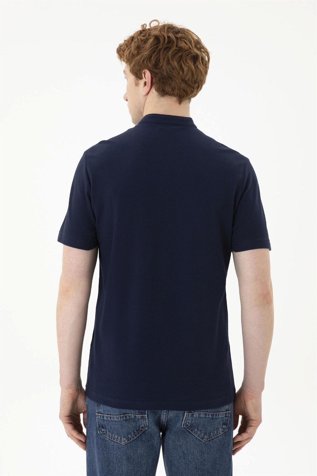 Мужская темно-синяя базовая футболка - U.s. polo assn фото 5