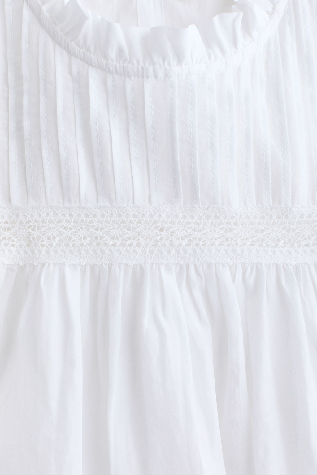 Frill-trimmed blouse - H&m фото 6
