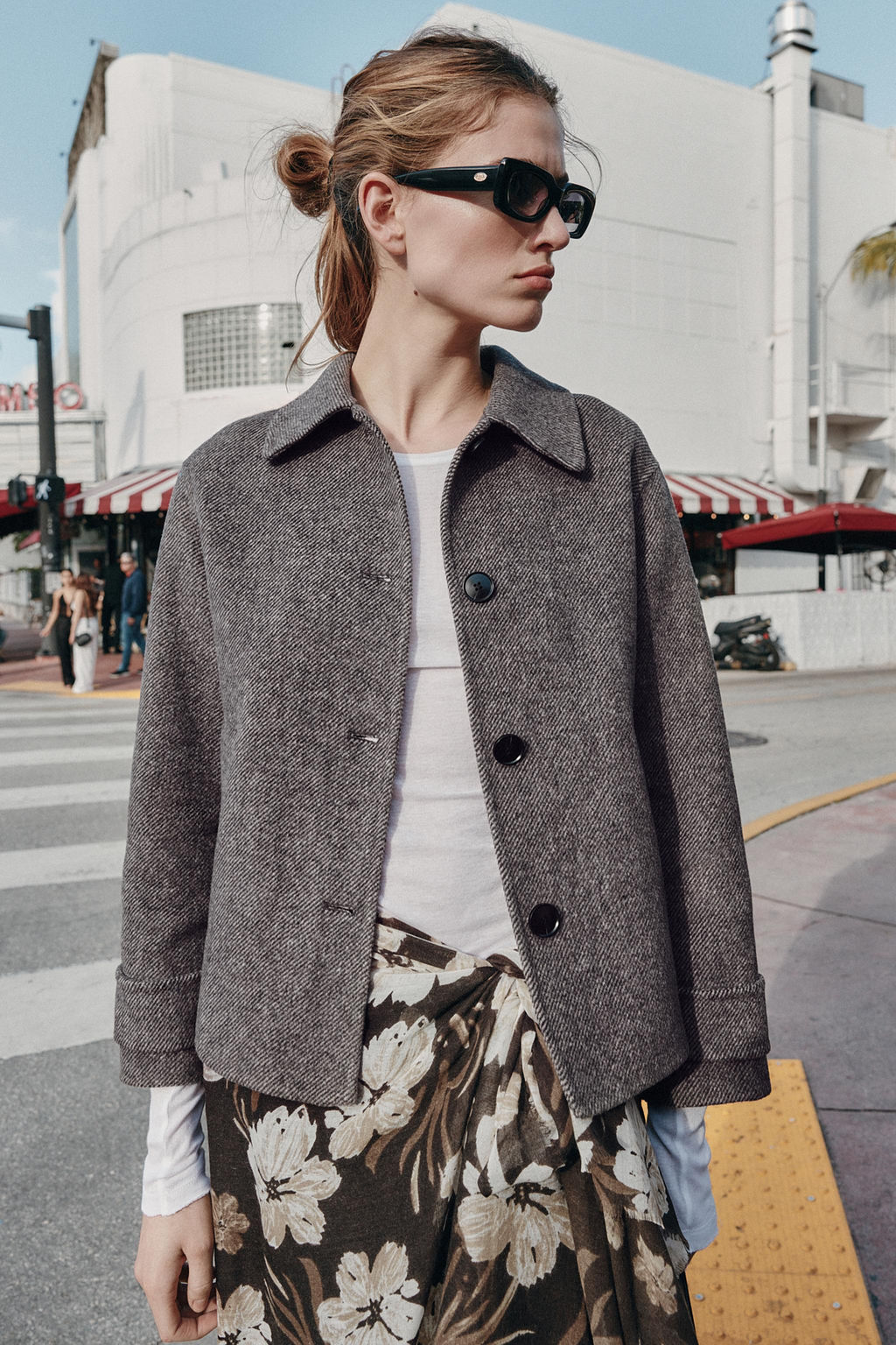 SHORT WOOL COAT - Zara фото 22