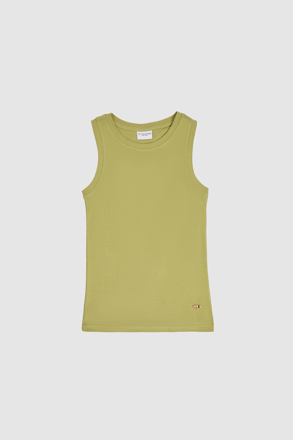 Kad_n Ye_il Bisiklet Yaka Basic Ti__rt - U.s. polo assn фото 7