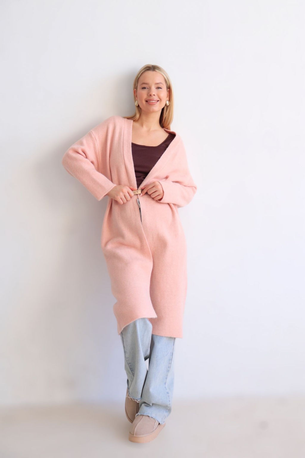 Martichelli Кардиган пудровый  фото 4