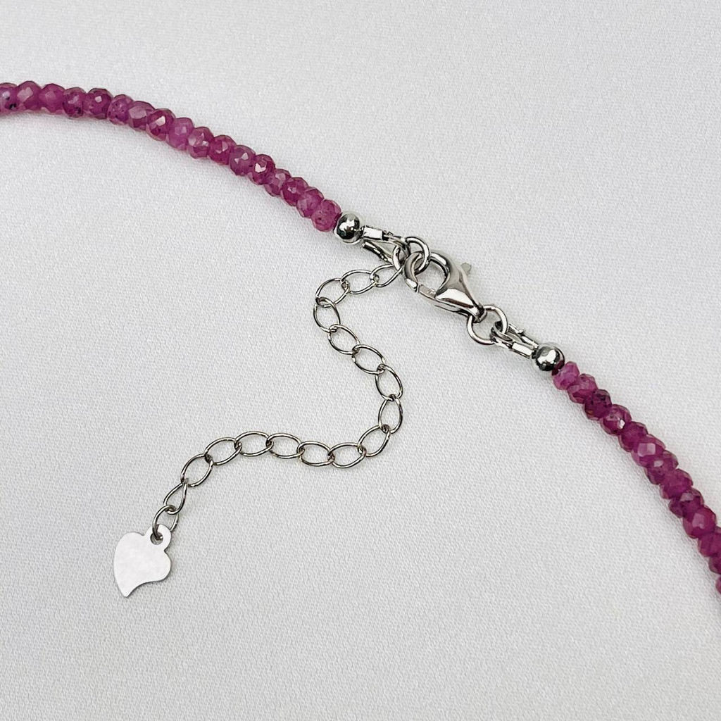 Колье из Рубина 39 см +