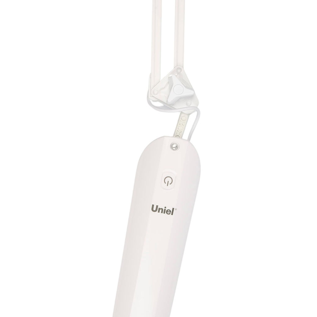 TLD-524 White/8W/Светильник настольный на струбцине/LED/500Lm/4500K/Dimmer/Цвет-белый