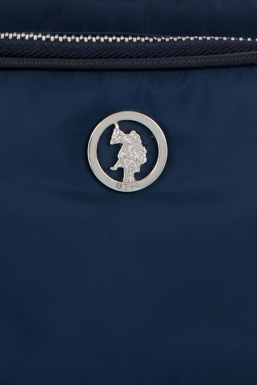 Женская темно-синяя стеганая поясная сумка - U.s. polo assn фото 7