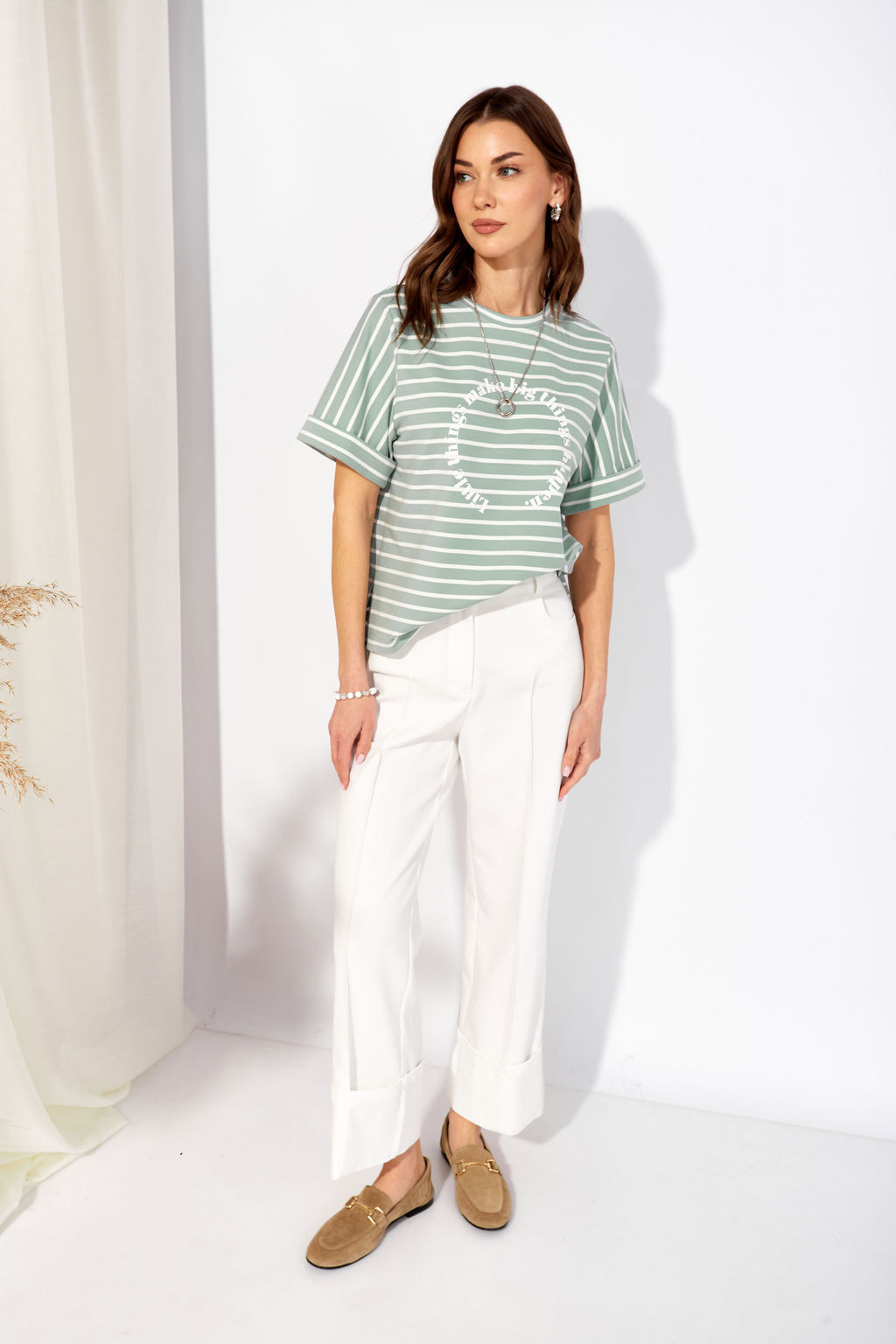 Джемпер 4334 (мята) - Lyushe фото 7