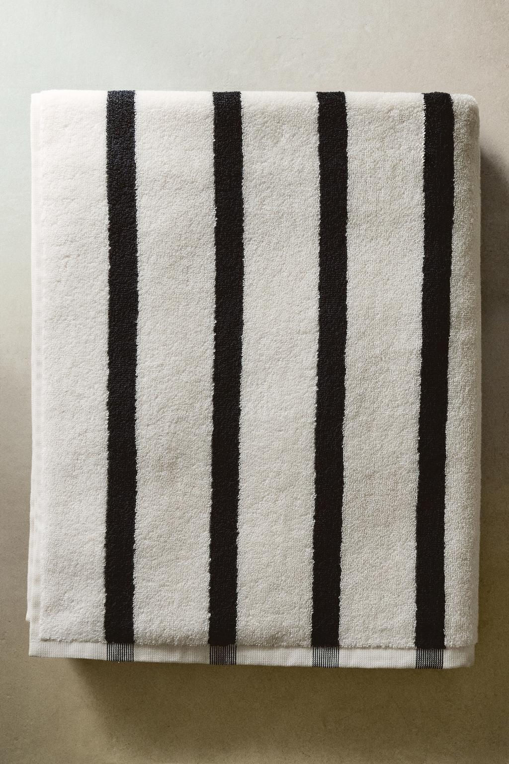 STRIPED COTTON BEACH TOWEL - Zara фото 6