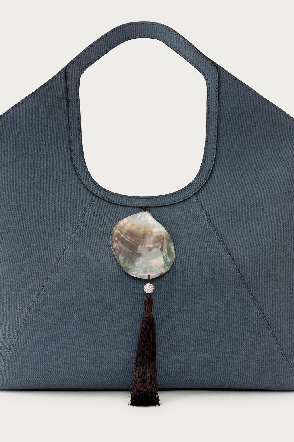 MAXI SHOPPER MARISA BERENSON X ZARA / Azul Vaquero фото 4