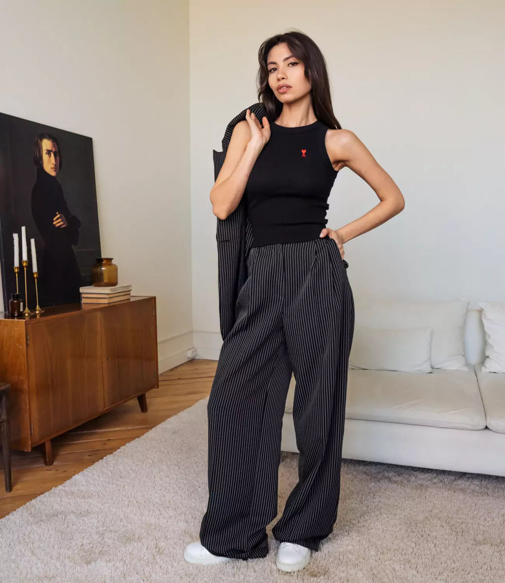 Майка #БШ2166, чёрный