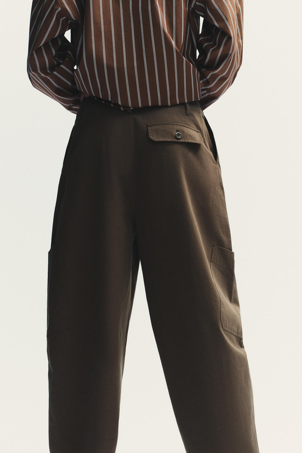 BALLOON CARGO TROUSERS - Zara фото 7