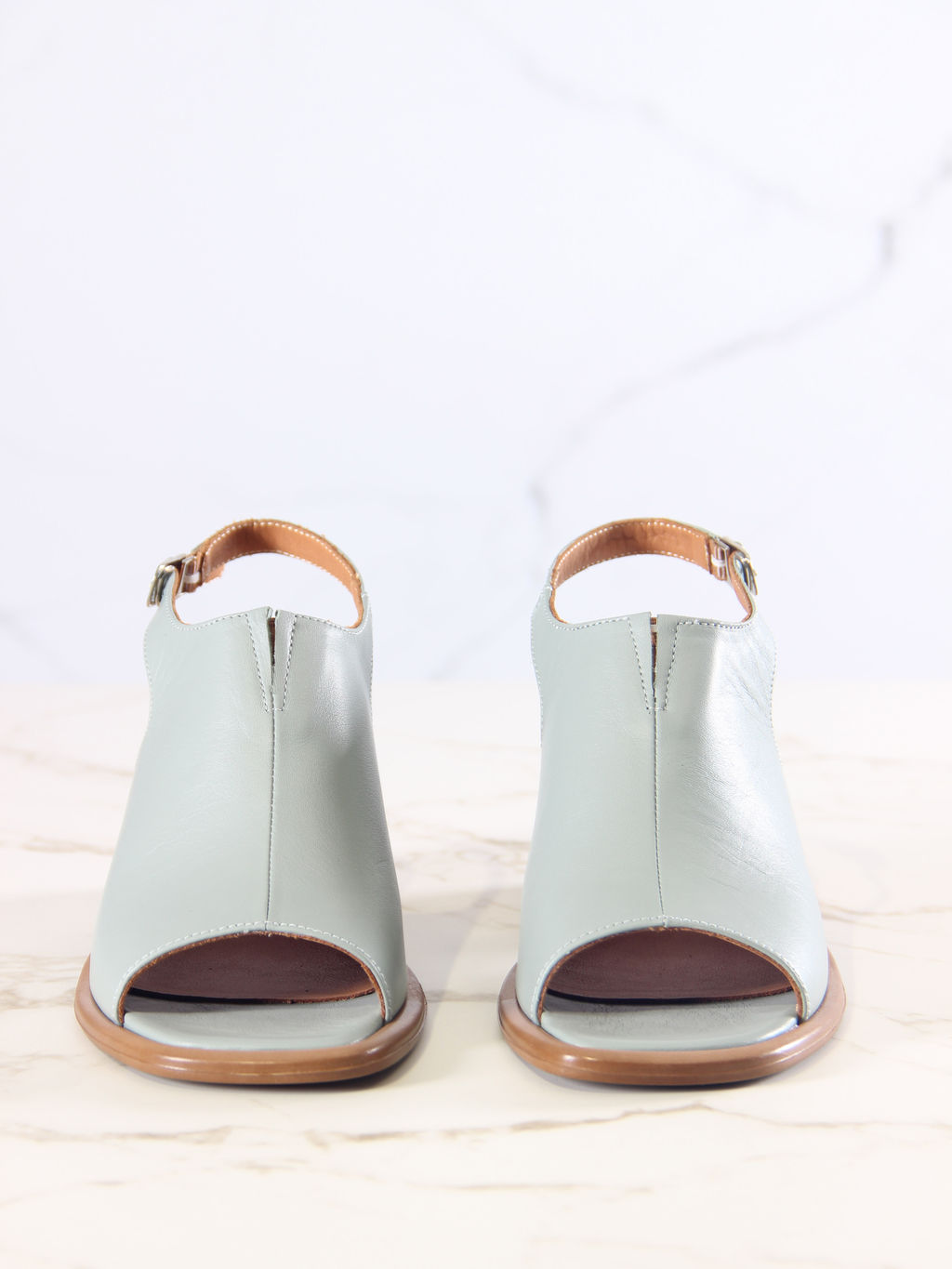 Босоножки 4013.23663bе.Авокадо лион+коричневый