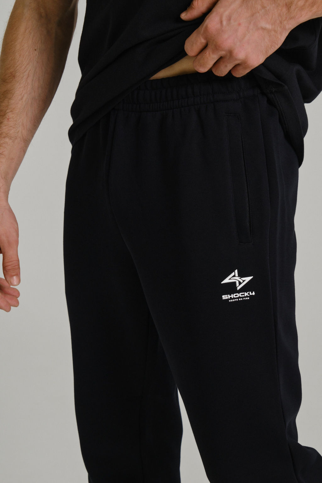 Брюки трикотажные Черный