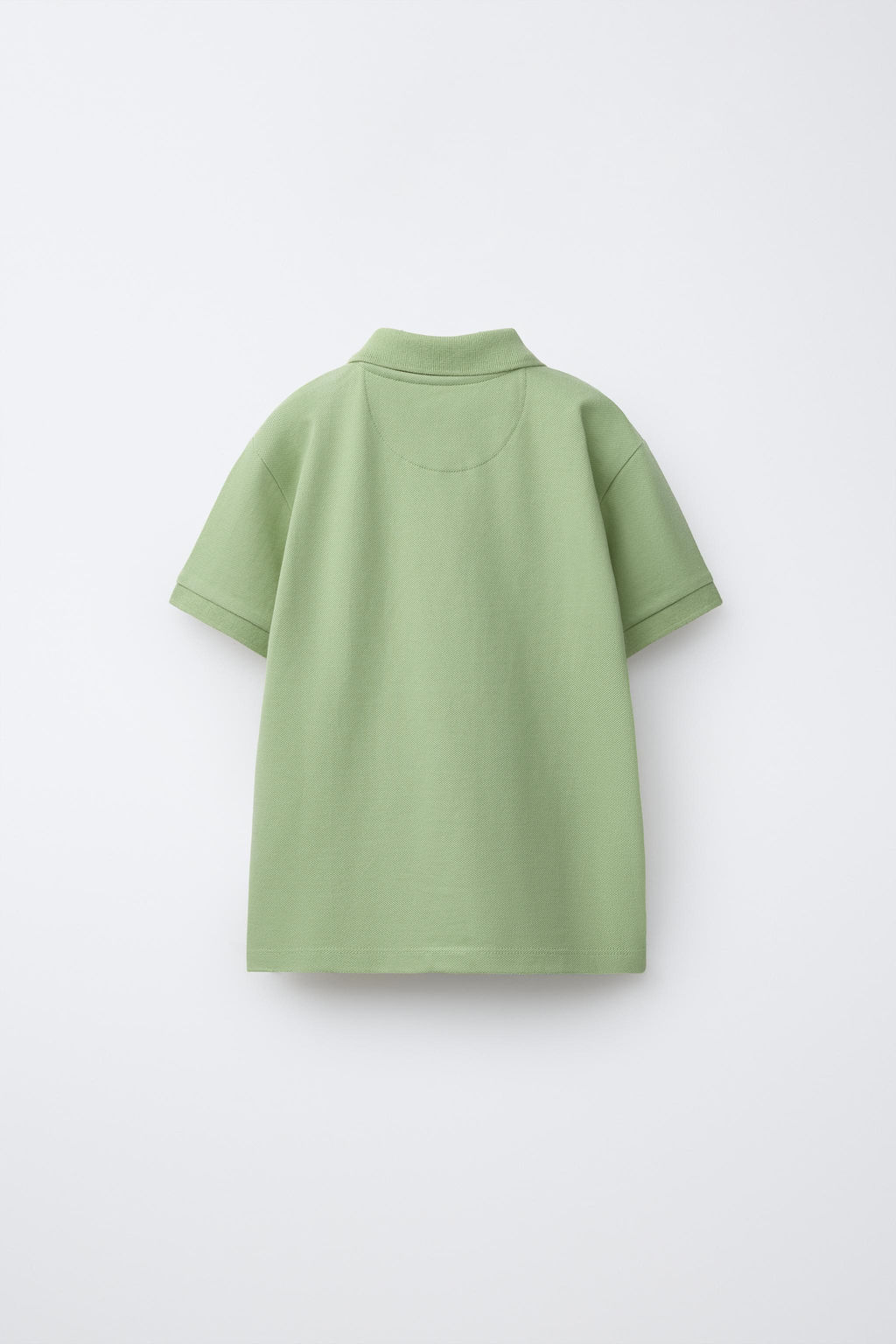POLO B?SICO PIQU? / Verde medio - Zara фото 2