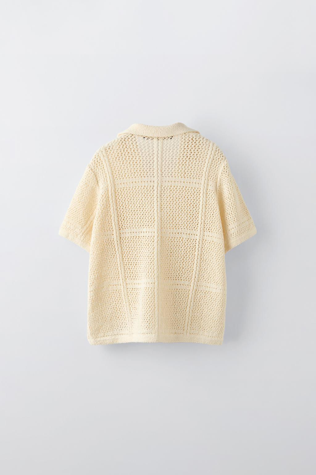OPEN-KNIT SHIRT - Zara фото 2