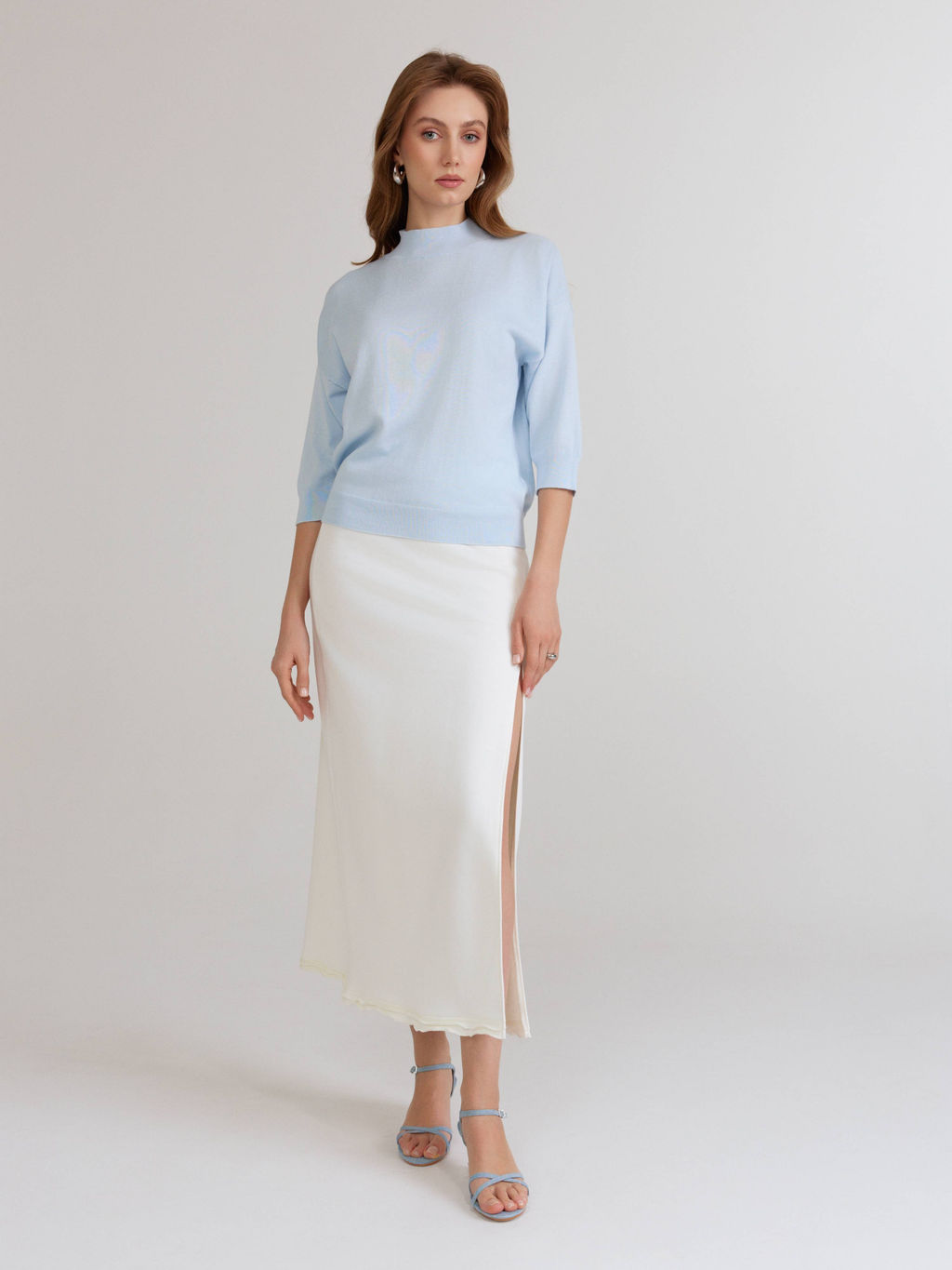 CONTE LDK2453 Джемпер женский light blue