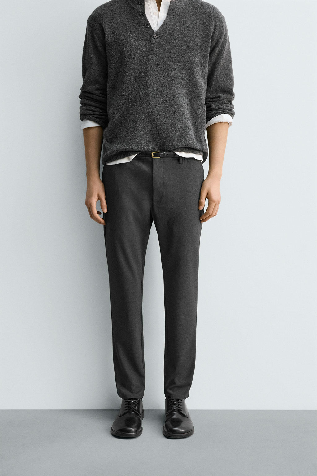 SLIM FIT COMFORT TROUSERS - Zara фото 53