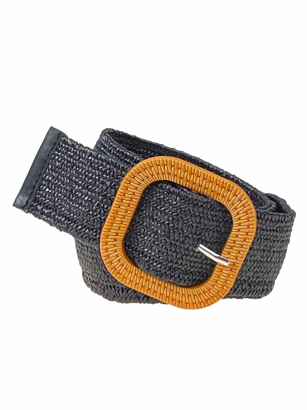 Ремень женский из натуральной кожи, цвет черный - Greta фото 16