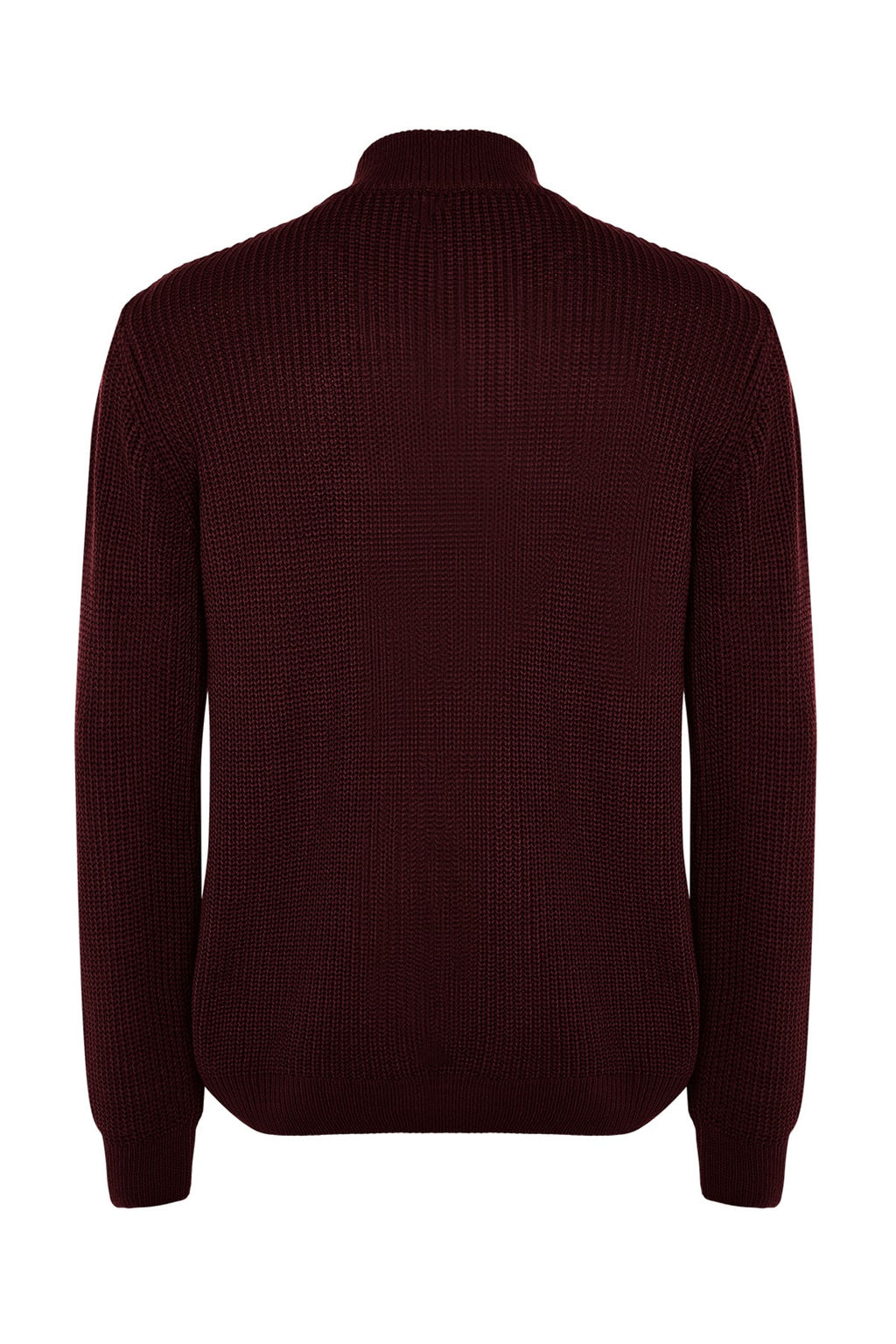 TRENDYOL MAN Indigo Casual Regular Yar?m Bal?kc? Yaka Duz Triko Kazak TMNAW22KZ1908 - Trendyolmilla фото 21