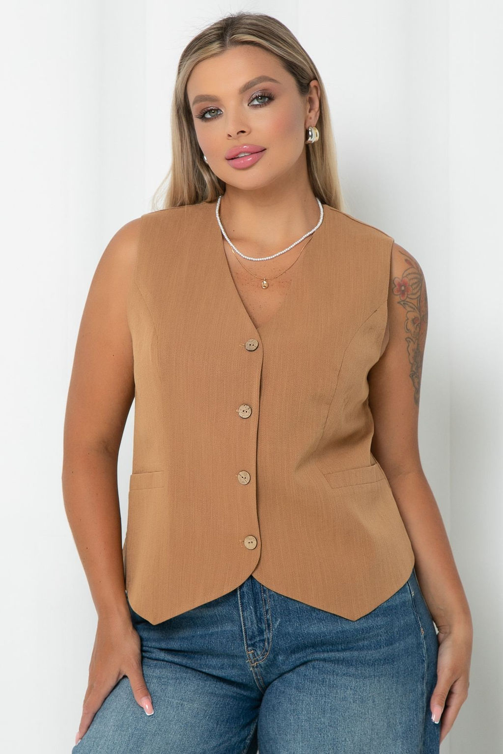 Жилет П-2228/8 - Леди агата фото 6