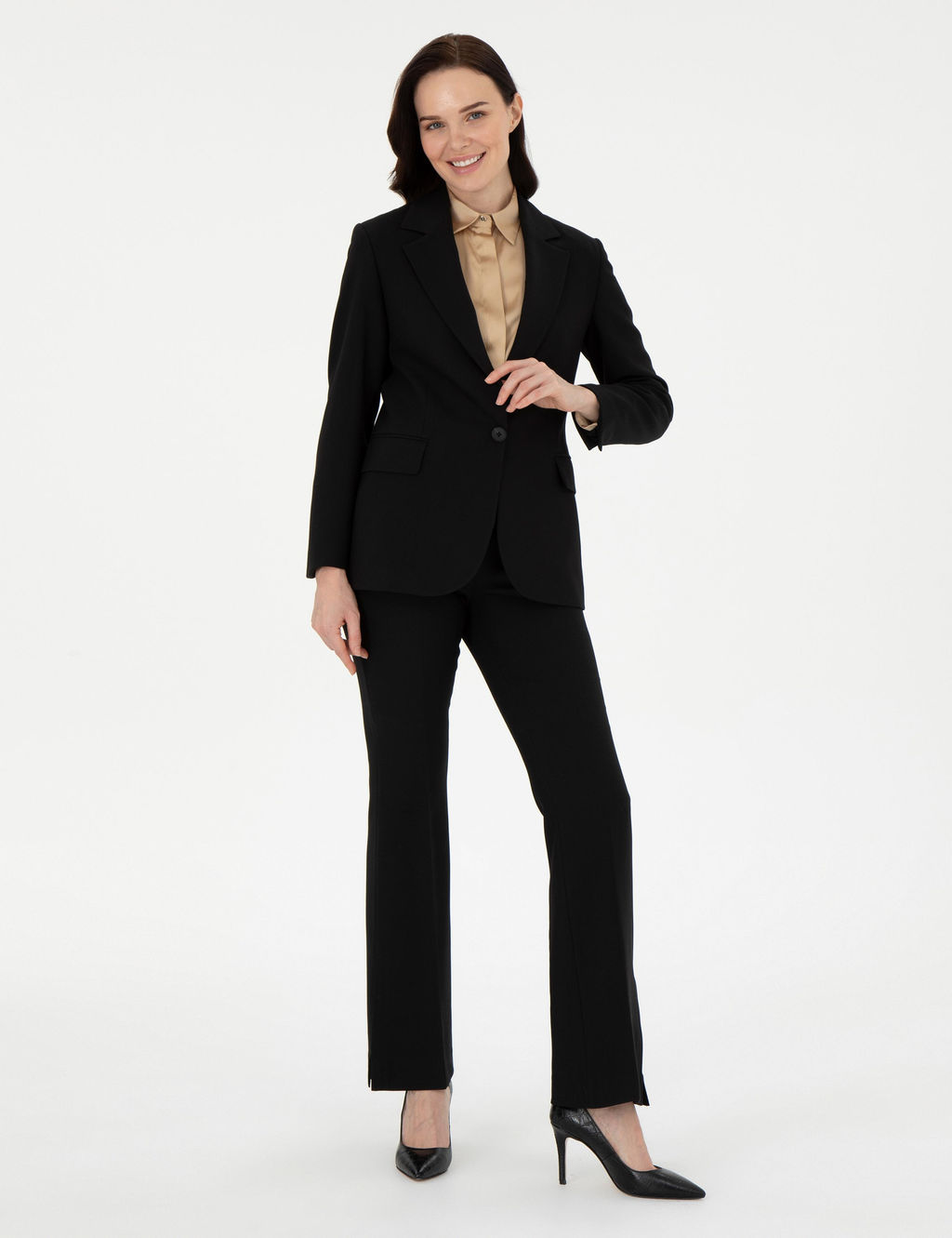 Siyah Slim Fit Ceket - Pierre cardin фото 4