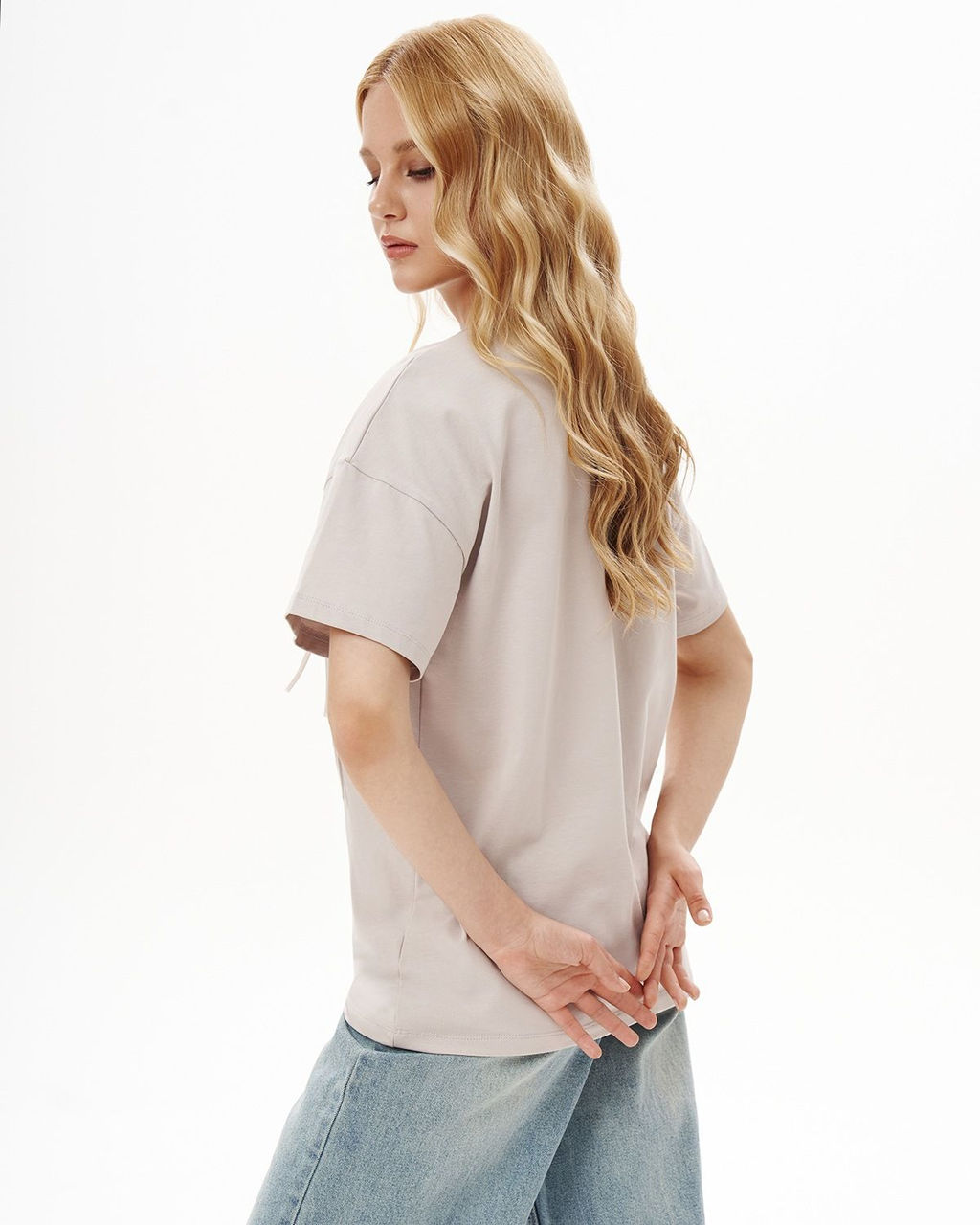 Футболка с объёмными цветами FAS005 - Sahar art lab фото 4