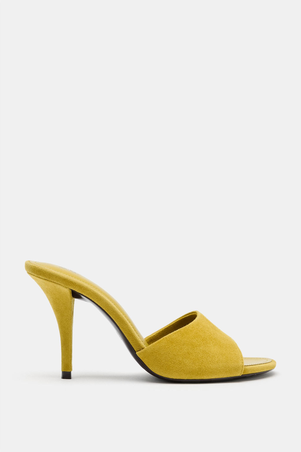 SANDALIA TAC?N ANTE / Verde - Zara фото 2