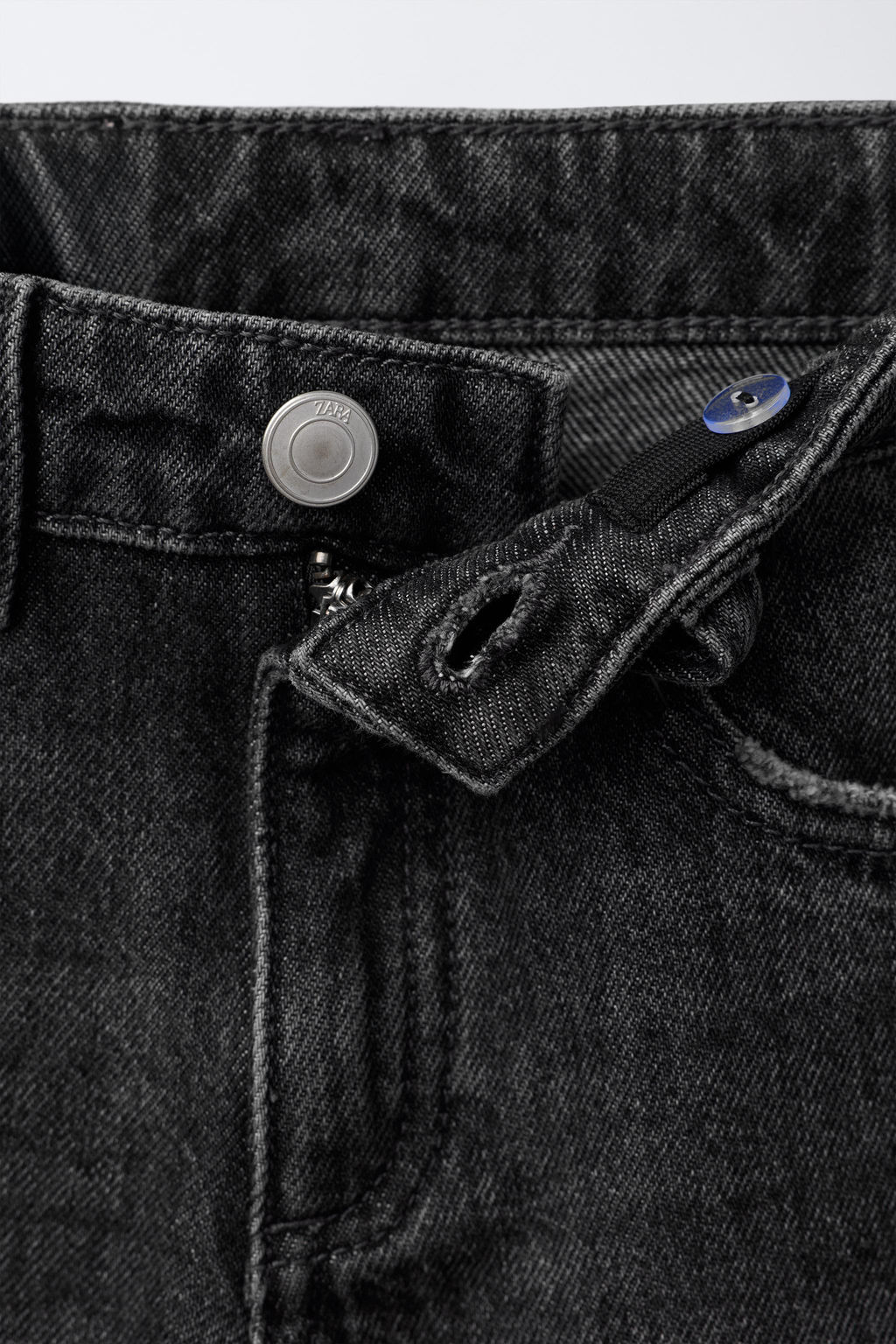 STRAIGHT LEG JEANS WITH TURN-UP HEMS - Zara фото 3